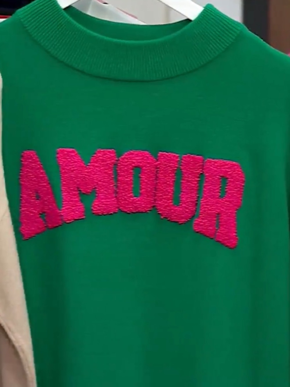 Belle by Kim Gravel Language of Love Amour Sweater
Shamrock X-Large